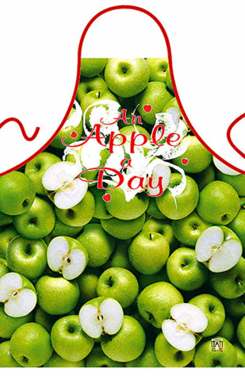 An Apple A Day apron