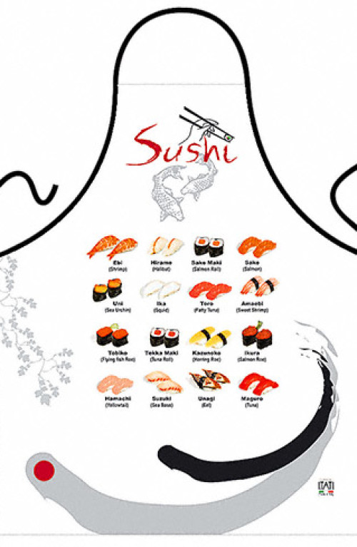 Grembiule Sushi
