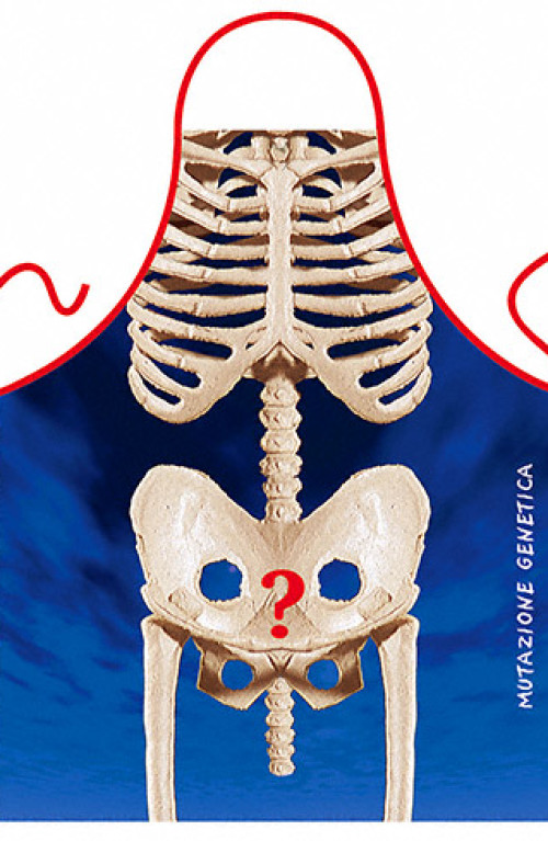 Skeleton apron