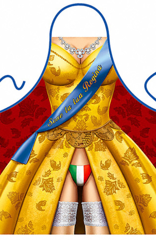 “I’m your queen” apron (italian)