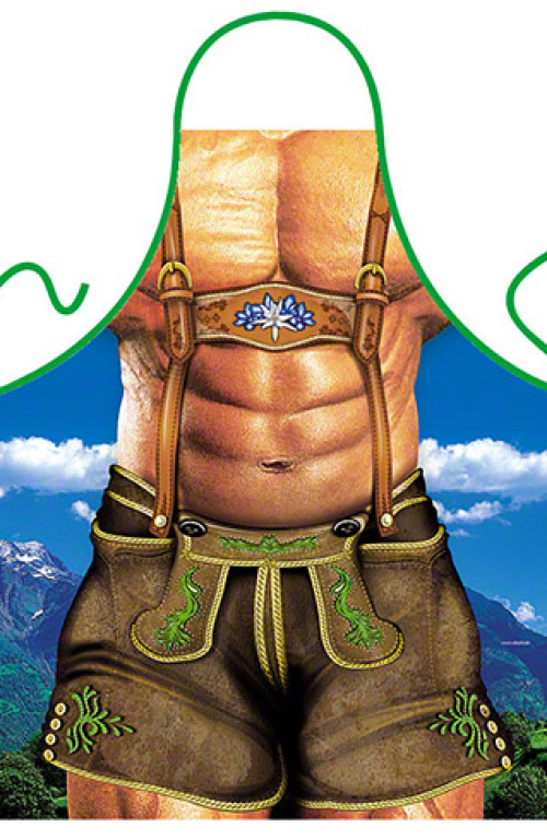 Bavarian macho apron