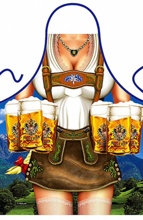 Grembiule Donna birra austriaca