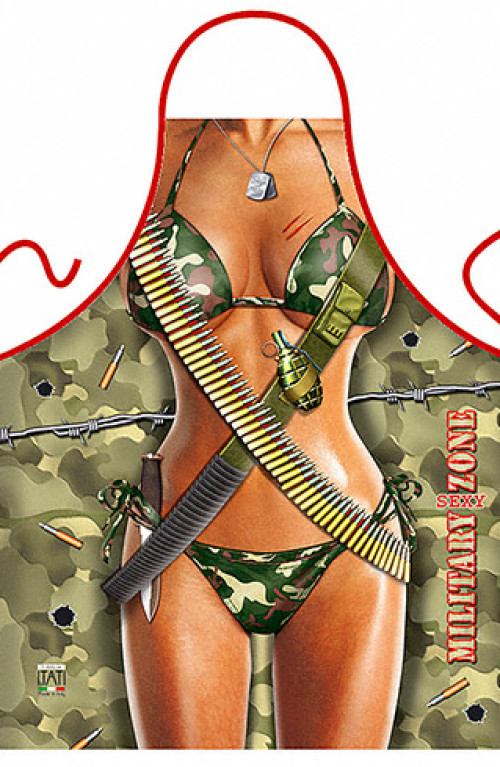 Grembiule Military Sexy Zone Donna