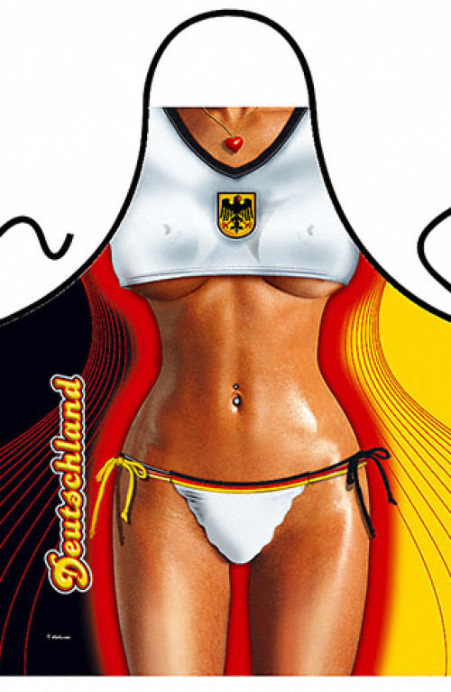 Deutschland woman apron