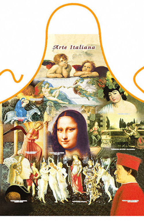 Italian art apron