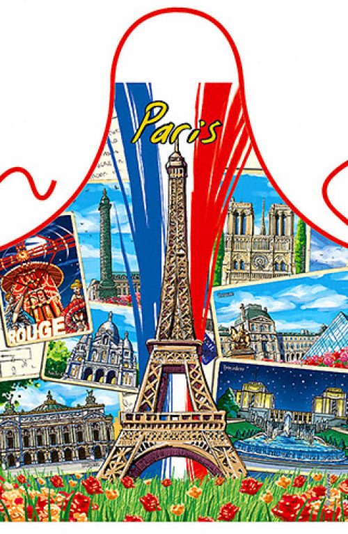 Grembiule Cartoline Parigi
