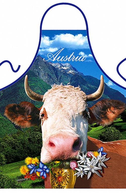 Austrian cow apron