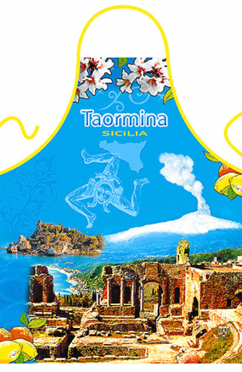 Taormina Sicily apron