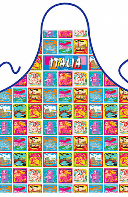 Pop Art Italian apron