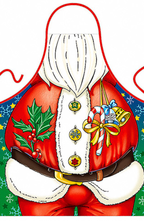 Santa Claus apron