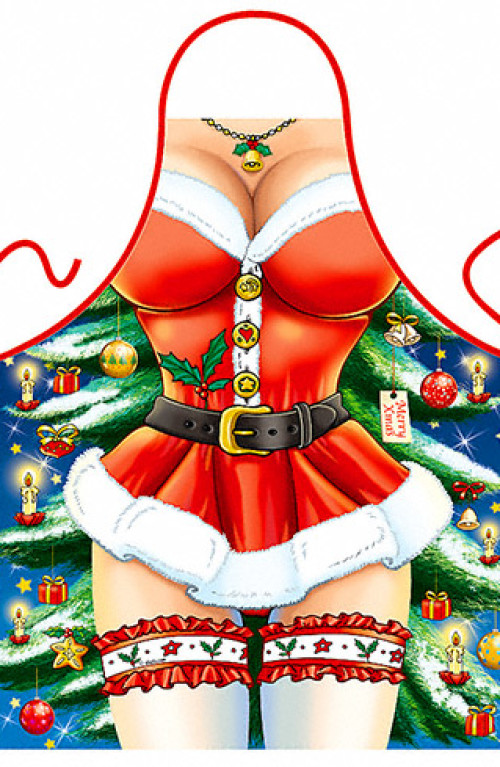 Miss Xmas apron